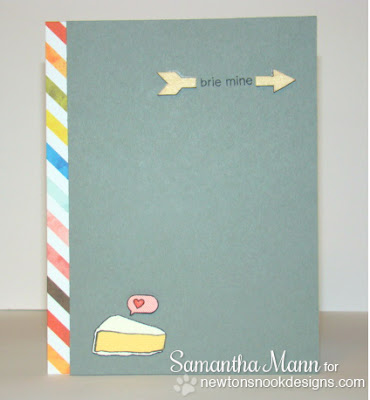 Brie Mine card using Just Say Cheese Stamp set