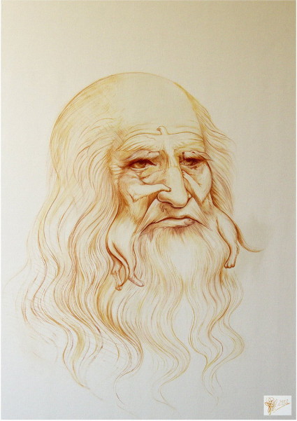 D E C E P T O L O G Y: Leonardo Da Vinci - an optical illusion