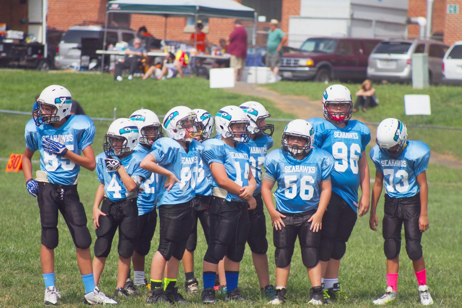 Karen Hunt Photography Fauquier Youth Football / Seahawks vs. Falcons