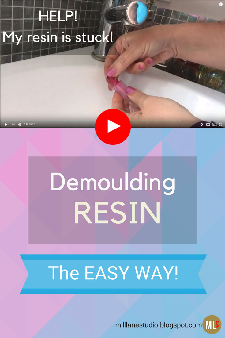 Mill Lane Studio Resin Tip Demoulding Silicone Moulds the Easy Way!