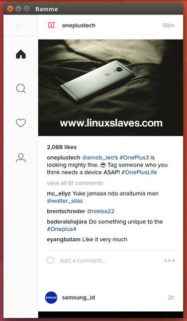 Ramme in Ubuntu 16.04 LTS Light Mode Ramme in Ubuntu 16.04 LTS Light Mode
