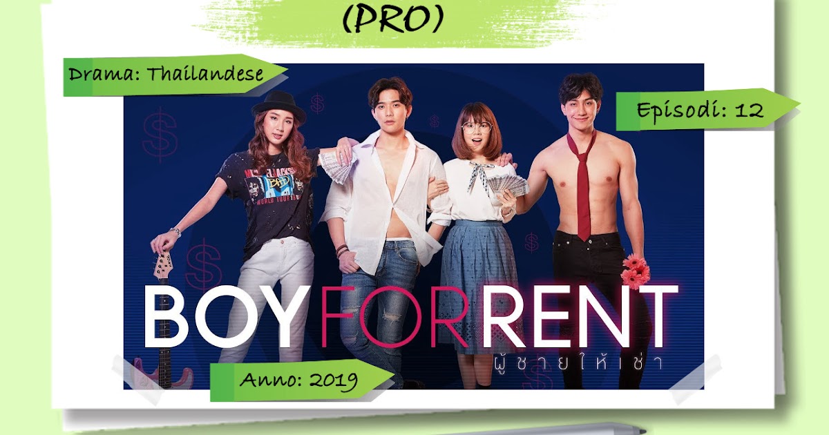 KDrama e Non Recensione Boy For Rent