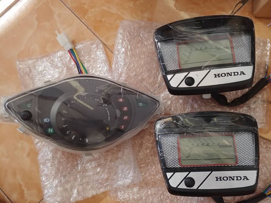 Modif Honda Astrea Prima Pakai Speedometer Digital
