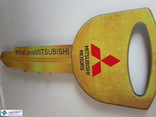 Laser-Cut Acrylic with Vinyl Sticker - Mitsubishi Philippines Laser-Cut Acrylic with Vinyl Sticker - Mitsubishi Philippines