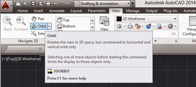 Autocad 3d Orbit Komutu Birolcakir