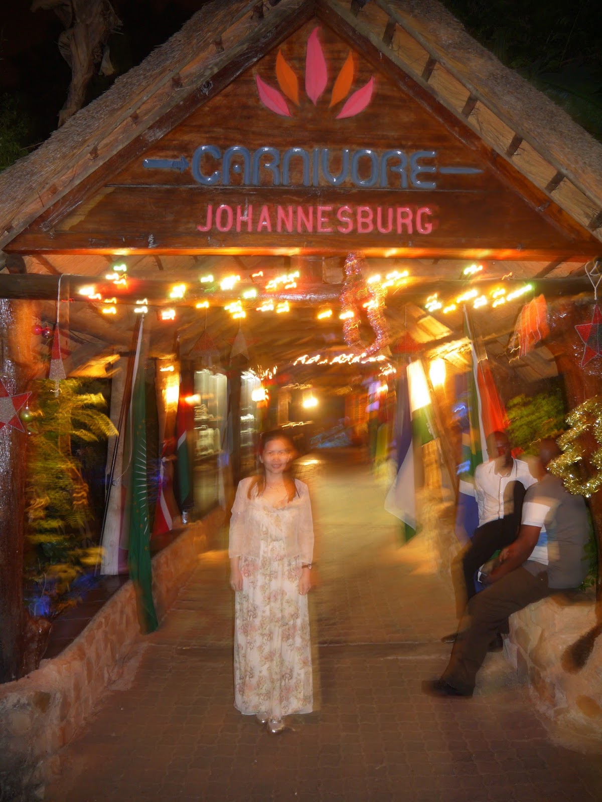 EVERGREEN LOVE South Africa Johannesburg Carnivore Restaurant