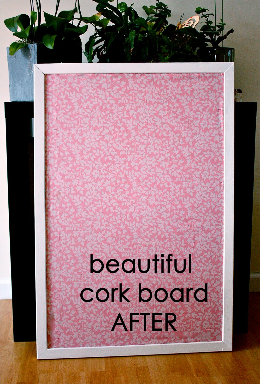 Using an Oversized Cork Board as a Memory Board - Life Love Larson