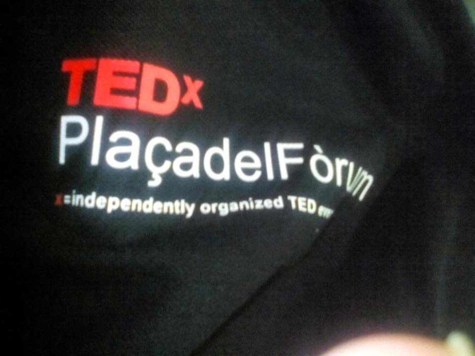 Samarreta del TEDxPlaçadelFòrum