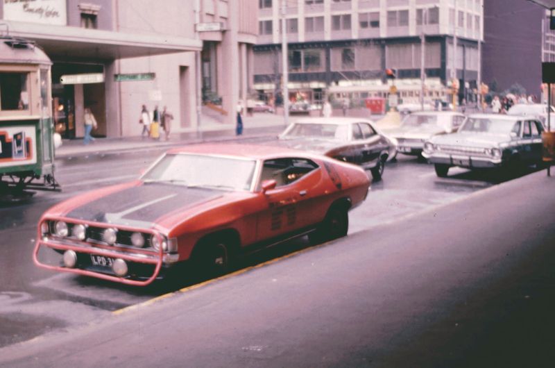Classic+Cars+on+Melbourne+Streets+1970s+