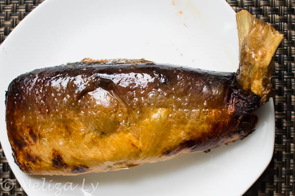 Air Fryer Rellenong Bangus Or Stuffed Milk Fish