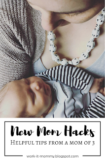 New Mom hacks // helpful tips from a mom of three