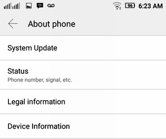cara mengetahui spesifikasi android