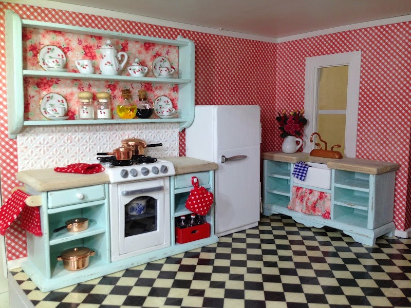 32+ Ide Terpopuler Doll House With Kitchen Set