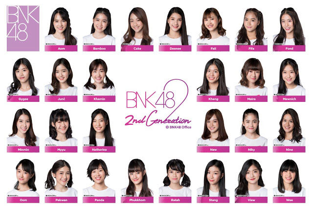 BNK48 2nd generation members announced Odon