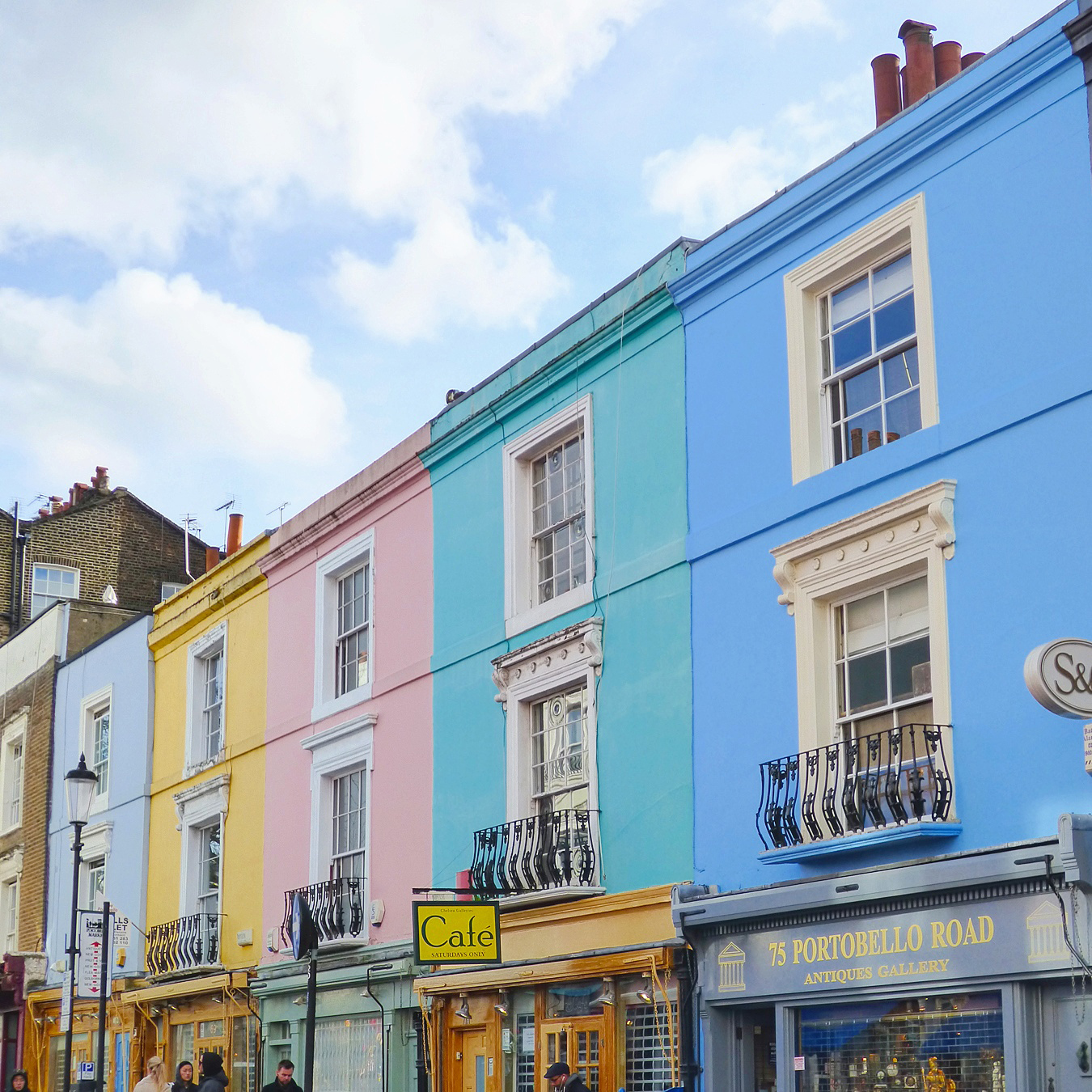 The Colorful Houses of Notting Hill | Paige Taylor Evans