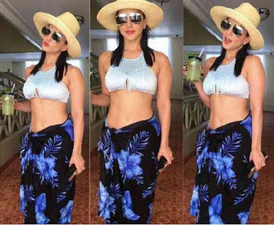 Sunny Leone Celeberating Vacation In Maxico With Husband (Picture) Maxico Vacation, Sunny Leone, Unique Dress Sunny Leone, Vacation Trip Of Leone