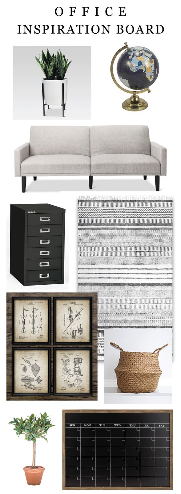 Office Inspiration Board My Someday in May