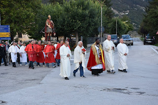 La Processione in onore di Sant'Eustachio a Campo di Giove (2016)