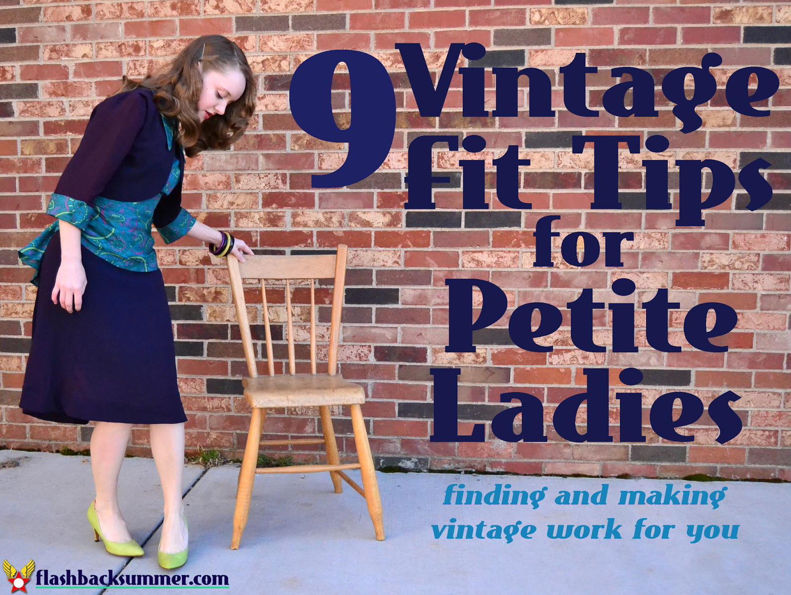 Flashback Summer: 9 Vintage Fit Tips for Petite Ladies