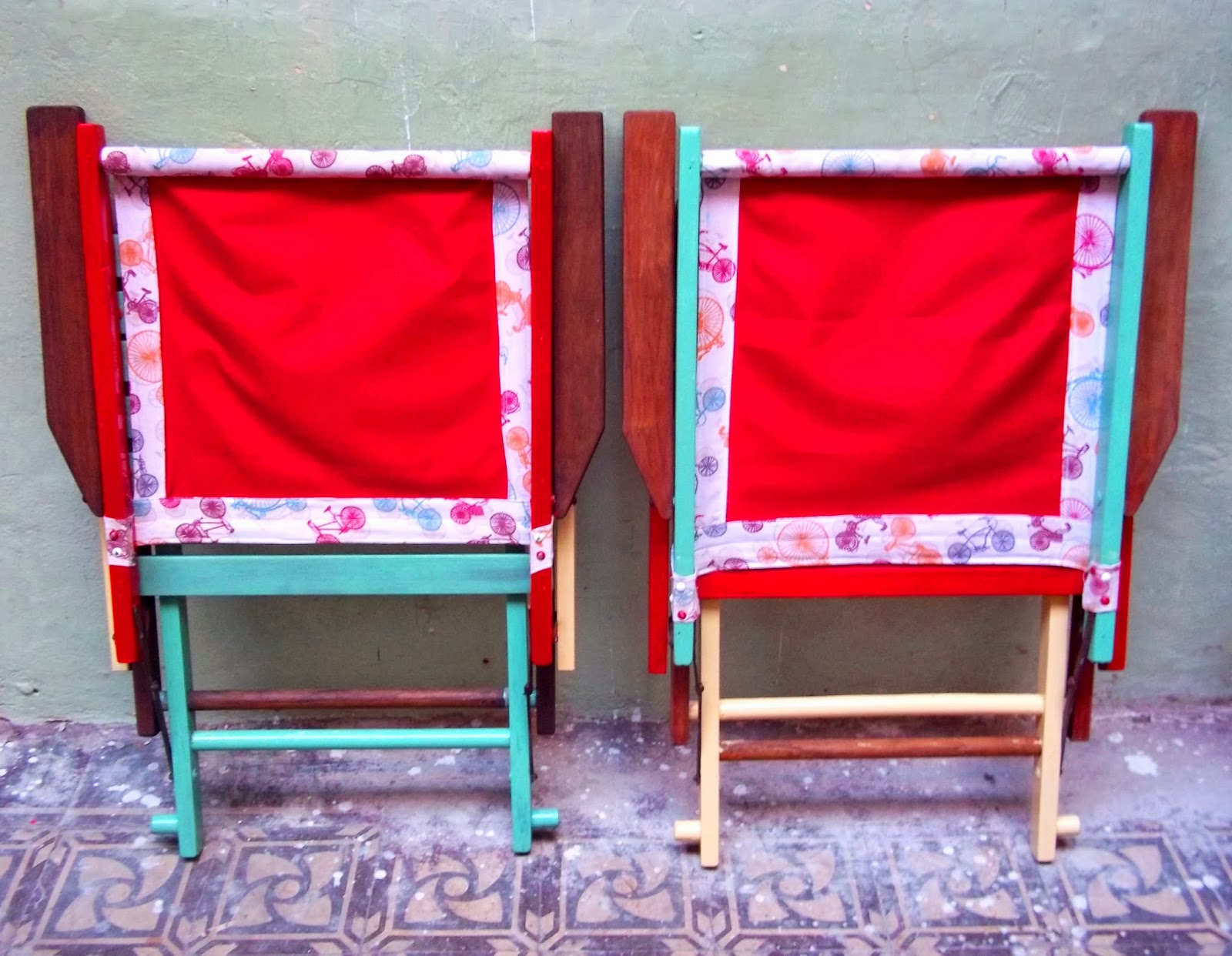 Relics: Reposeras para tu patio o balcon,totalmente plegables para guardar!