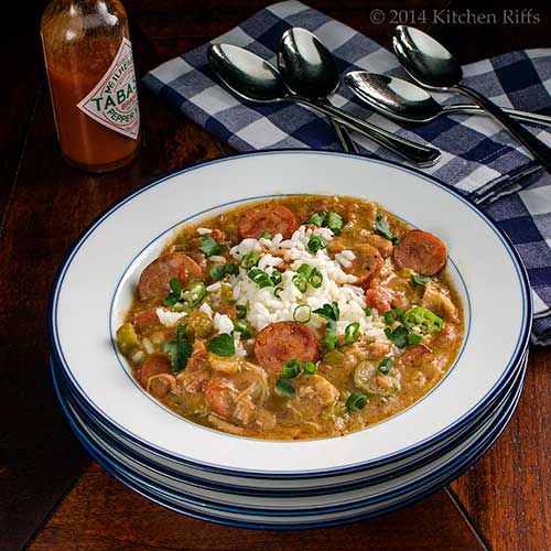Chicken and Andouille Sausage Gumbo