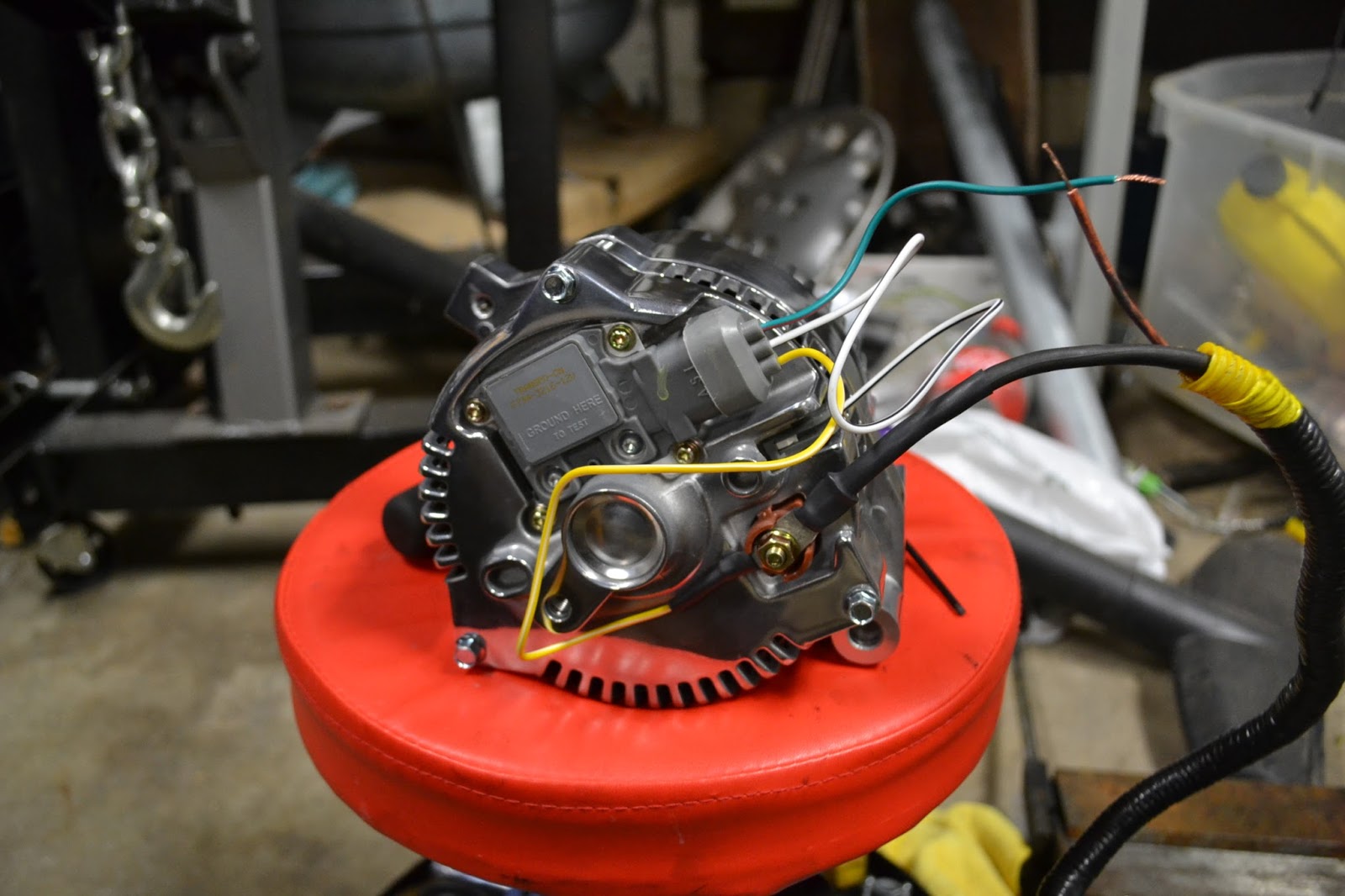 Fox Body Alternator Relocation Kit