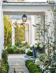 farmhouse modern exterior giannetti covered decor california homes inspiration garden atherton outdoor landscape landscaping gardens walkway entrance elegant neutral magazine