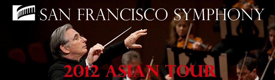 San Francisco Symphony 2012 Asian Tour