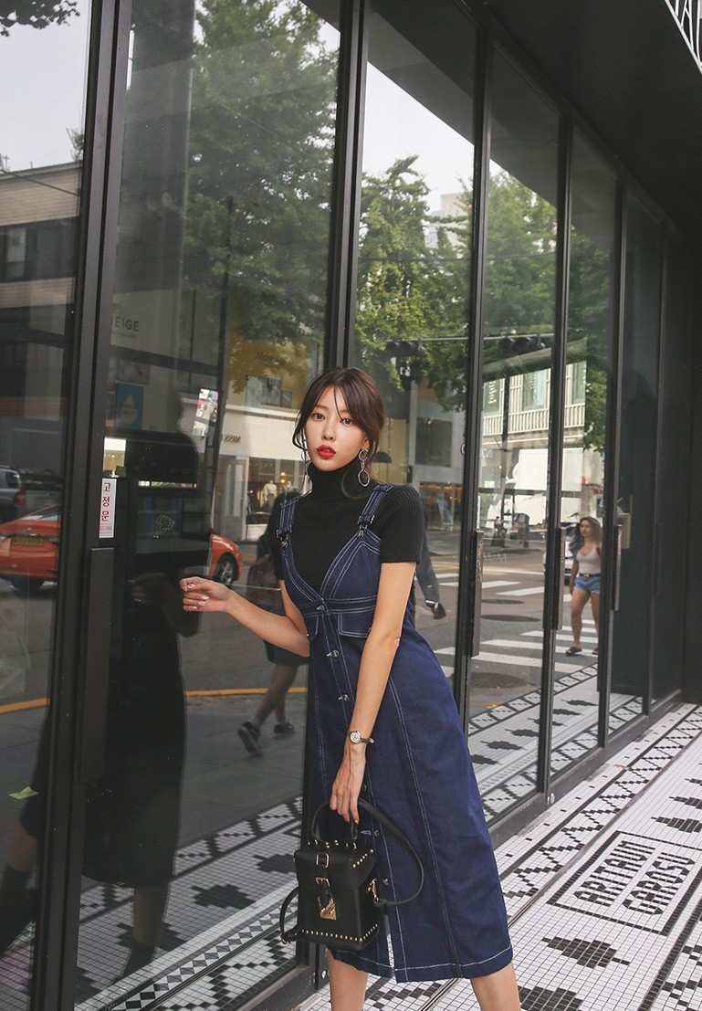 Korean Model Kim Hye Ji in Fashion Set September 2017