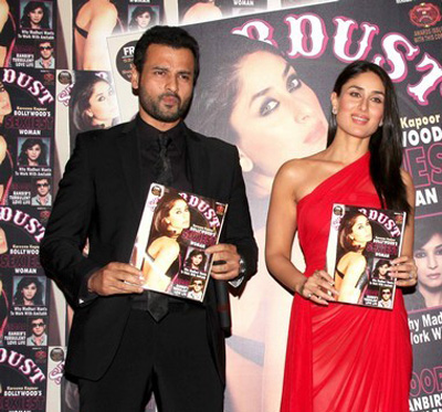 Red hot Kareena Kapoor launches Stardust Latest Issue