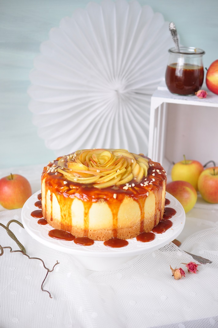 Caketime by Tamaris: Apfel- Karamell Cheesecake