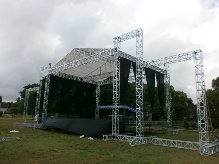 Hasil Karya Produksi Panggung Rigging Stage Tenda Konser Surabaya