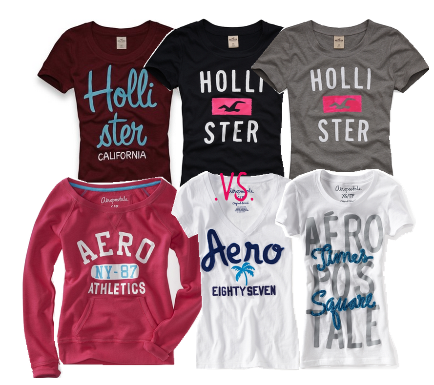 aeropostale and hollister