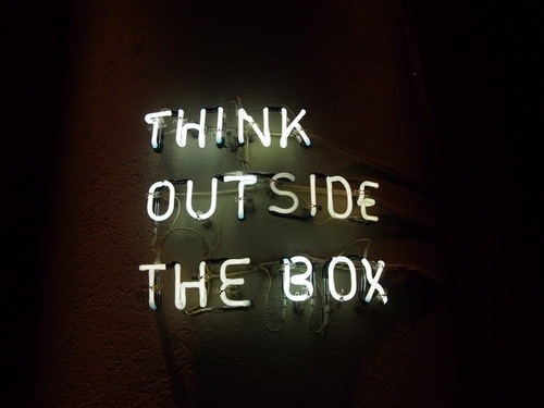 REPOSTOHOLIC is the new black : THINK OUTSIDE THE BOX