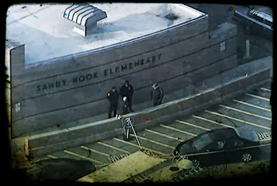 Police at Sandy Hook