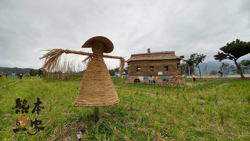 花蓮富里鄉農會稻草人暨沙雕展|進擊的巨人來襲