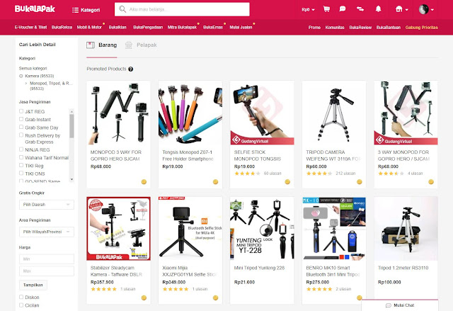 Kategori ->> Tripod (murah) Kategori ->> Tripod harga murah