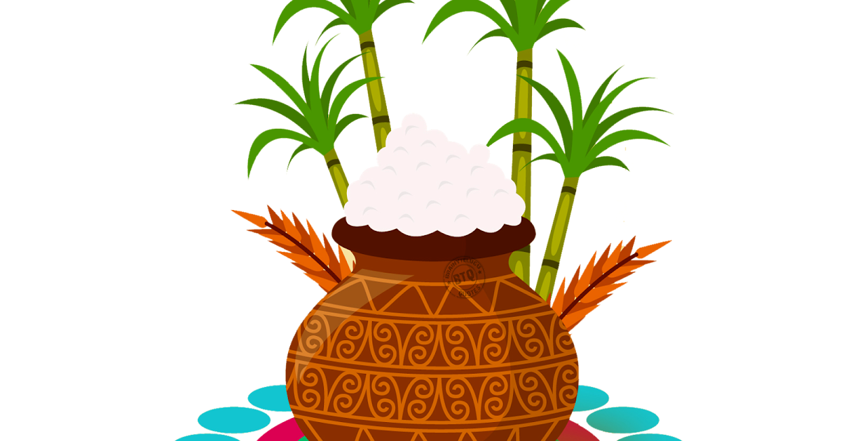 Pongal Pot png Vectors Free Design Elements for Makara Sankranti