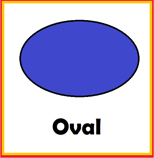 Kindergarten Worksheets Shapes Flashcards Oval Kindergarten Worksheets Shapes Flashcards Oval