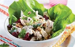 CHICKEN SALAD IN LETTUCE CUPS