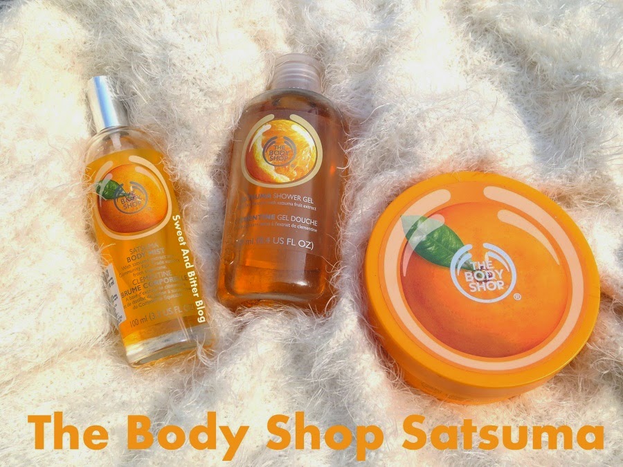 The Body Shop Satsuma Shower Gel, Body Butter and Body Mist Review