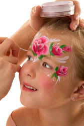 face painting flowers paint princess easy party halloween paintings fairy stroke designs event facepainting flower butterfly beginners wordless wednesday makeup