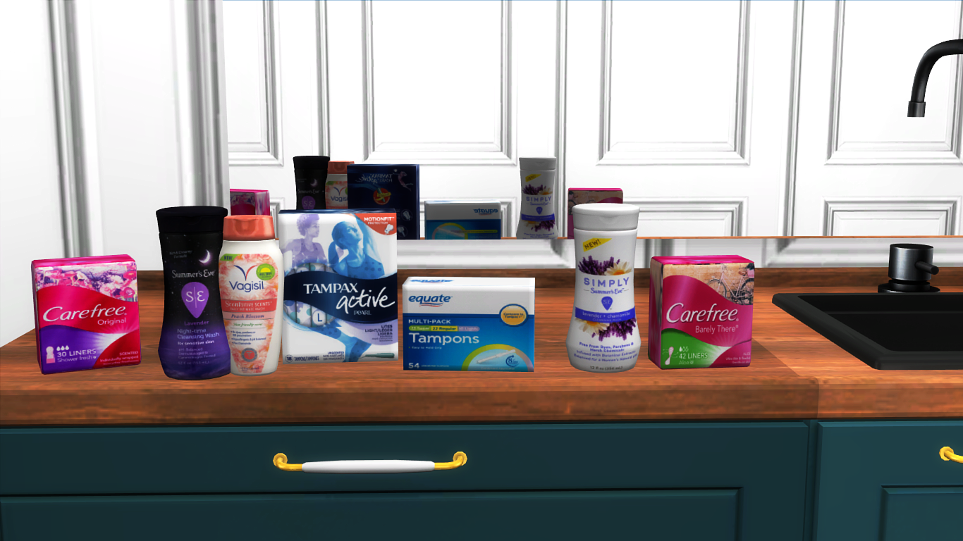 TS4 & TS3 Feminine Care Pt 1 YDB