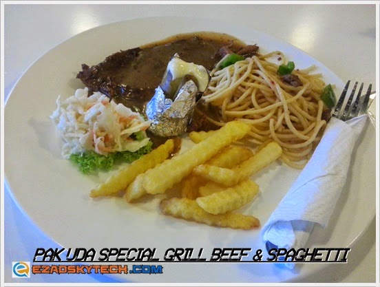 Pak Uda Special Grill Beef & Spaghetti