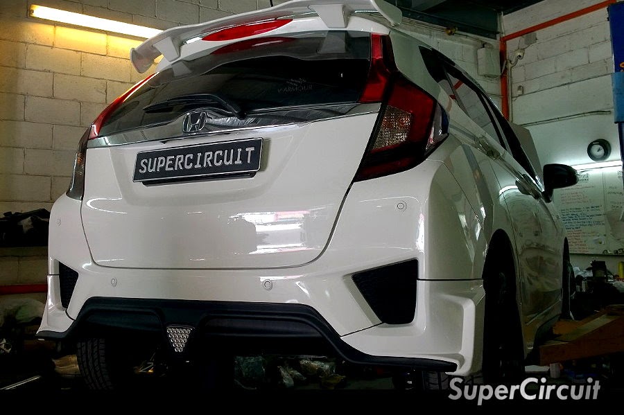 Honda jazz exhaust - ferwalk