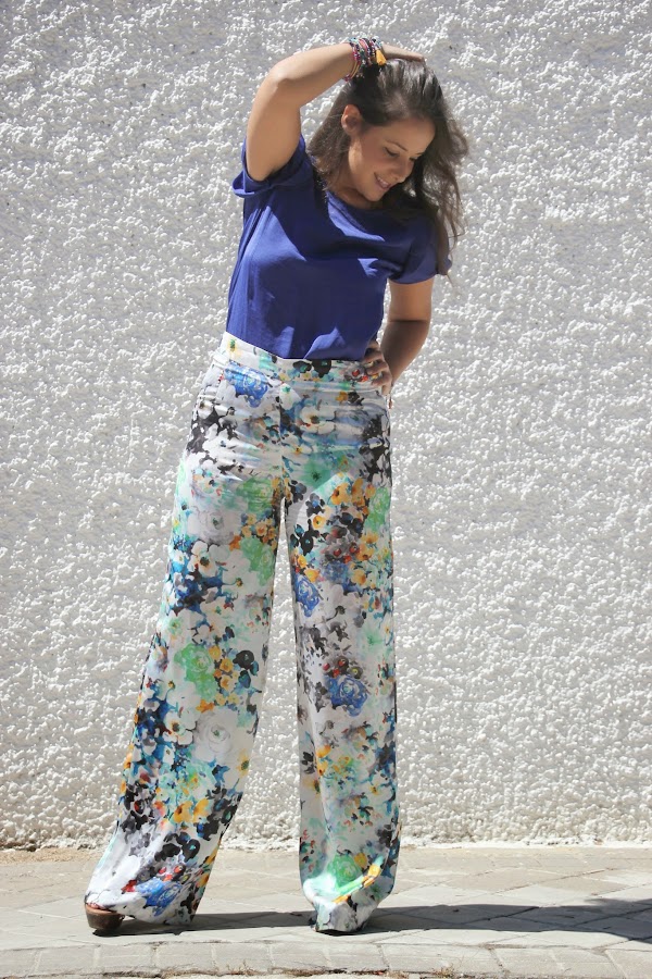 DIY Costura: Pantalón palazo (patrones y moldes gratis). Blog de costura y blog diy.