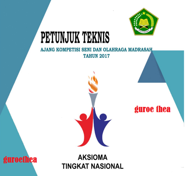 Juknis Ajang Kompetisi Seni Dan Olah Raga Madrasah Aksioma Tahun 2020 Sch Paperplane