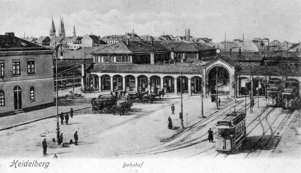 transpress nz: Heidelberg main station, Germany