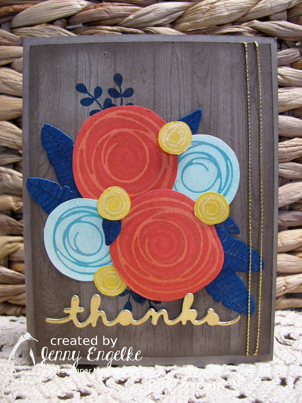 Giddy Stamper: Rustic Spring Floral ~ HSS260