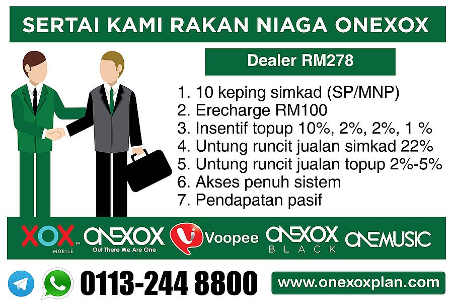 Pakej Pengedar ONEXOX